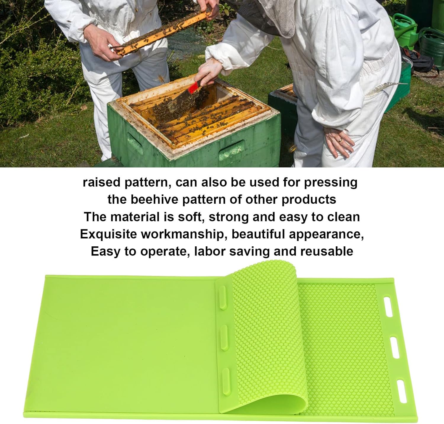 Foglio per Pressa Cera d'api in Silicone 5.4mm (2 Pezzi) - immagine 3