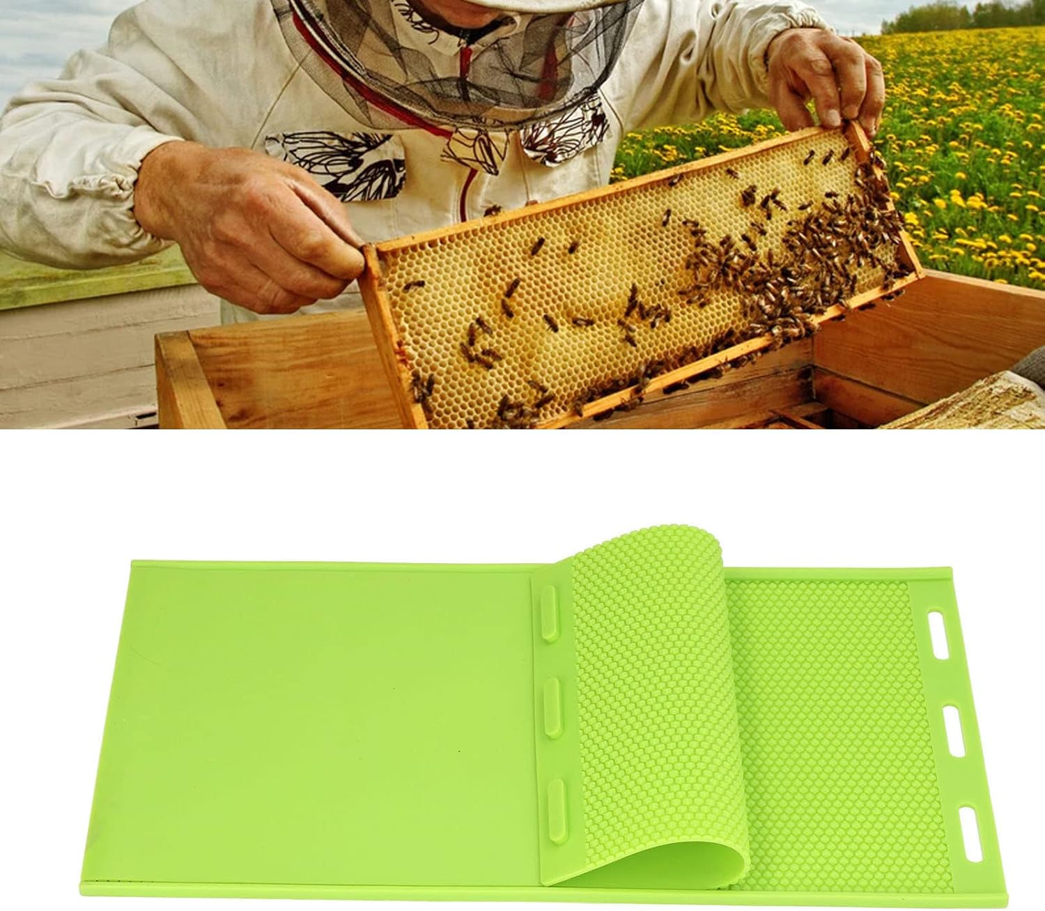 Foglio per Pressa Cera d'api in Silicone 5.4mm (2 Pezzi) - immagine 5