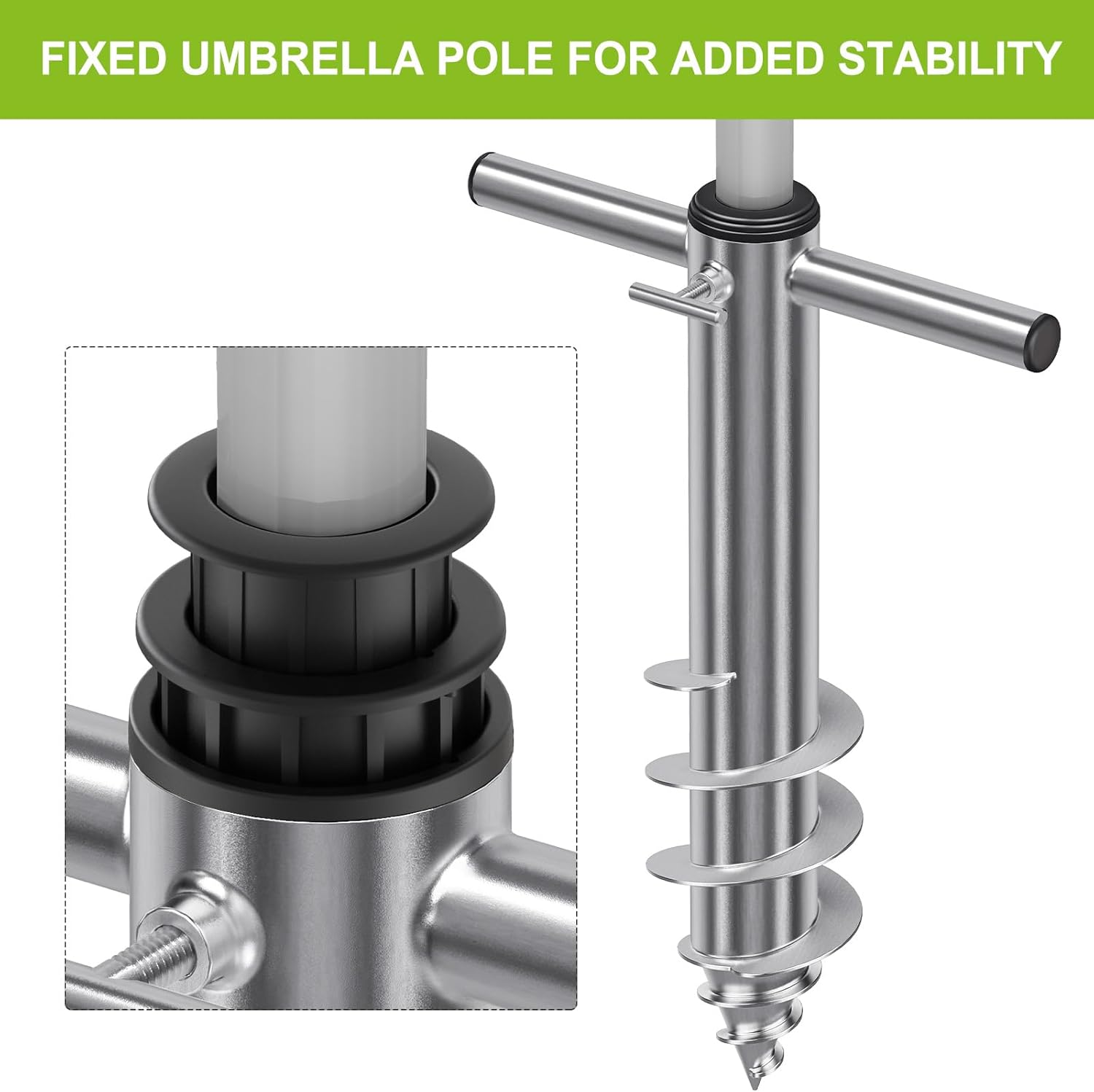 Dolibest Ancoraggio a terra per ombrellone - immagine 4