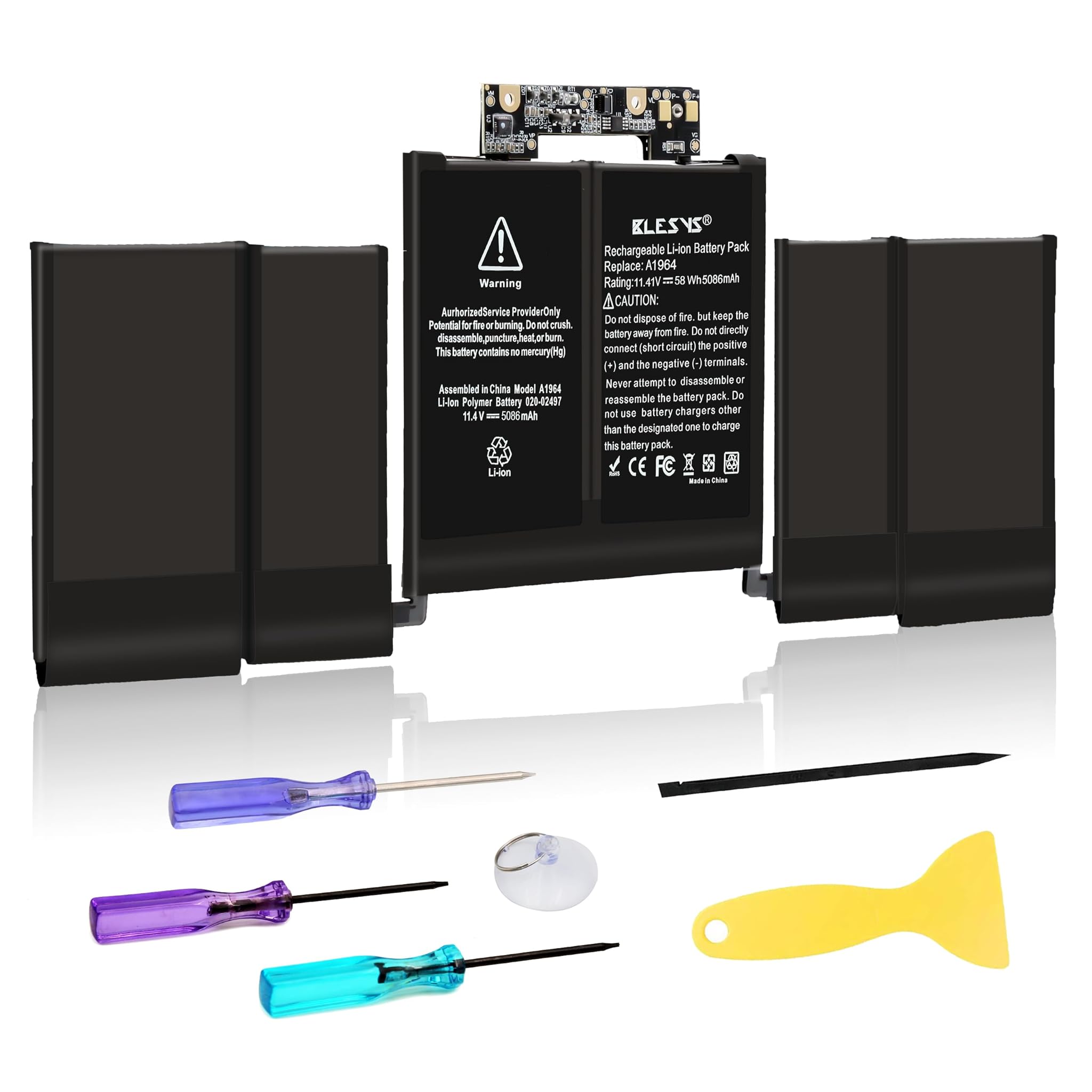 Batteria A1964 per MacBook Pro 13 pollici 58Wh