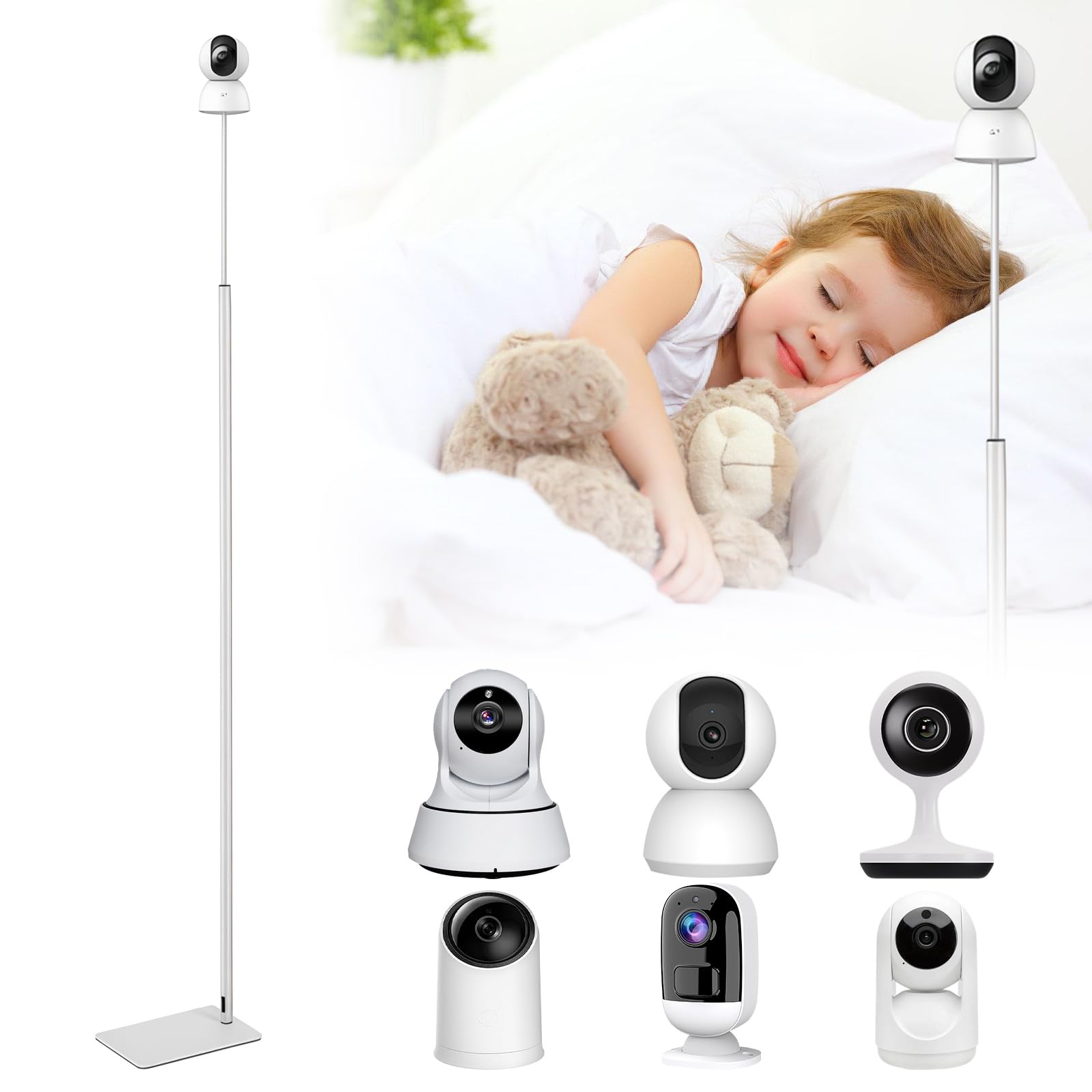Supporto da Pavimento per Baby Monitor 160 cm