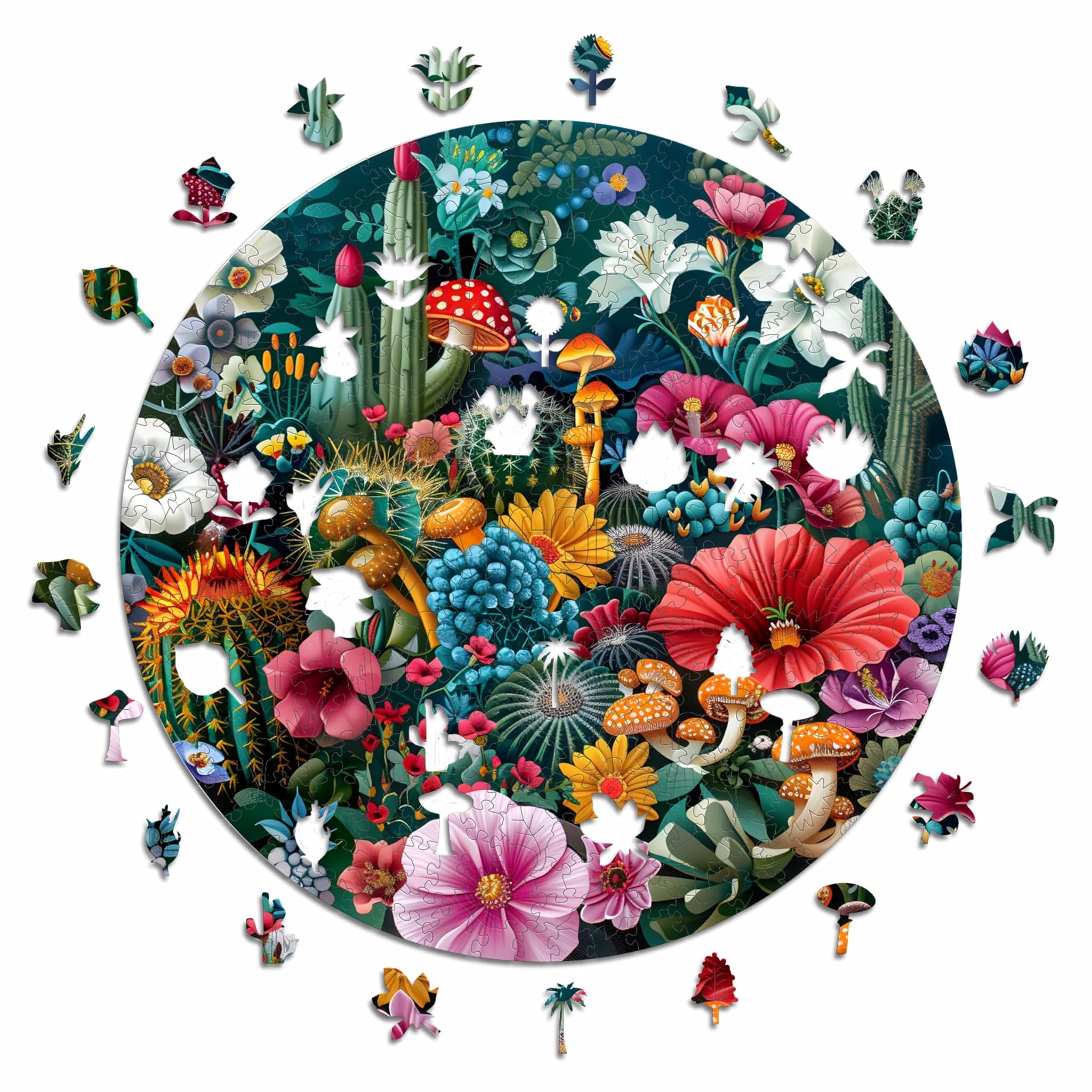 Iconic Puzzles - Bosco Incantato, Puzzle in Legno L