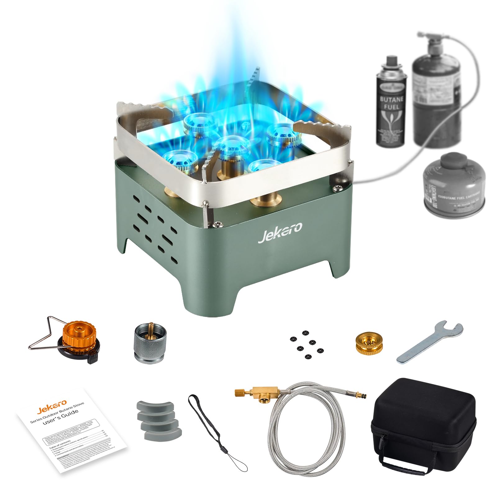 Fornello a Gas da Campeggio Portatile 9000W