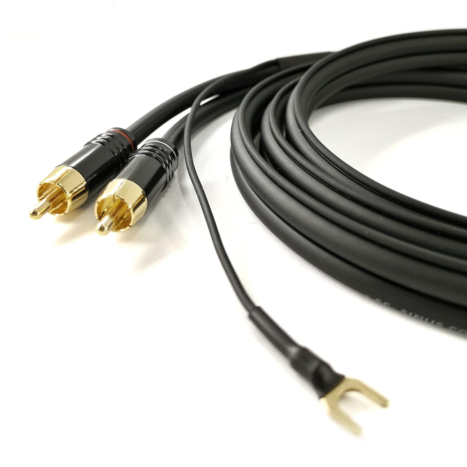 Selected Cable Cavo Audio OFC RCA 1,5m, Nero - immagine 2
