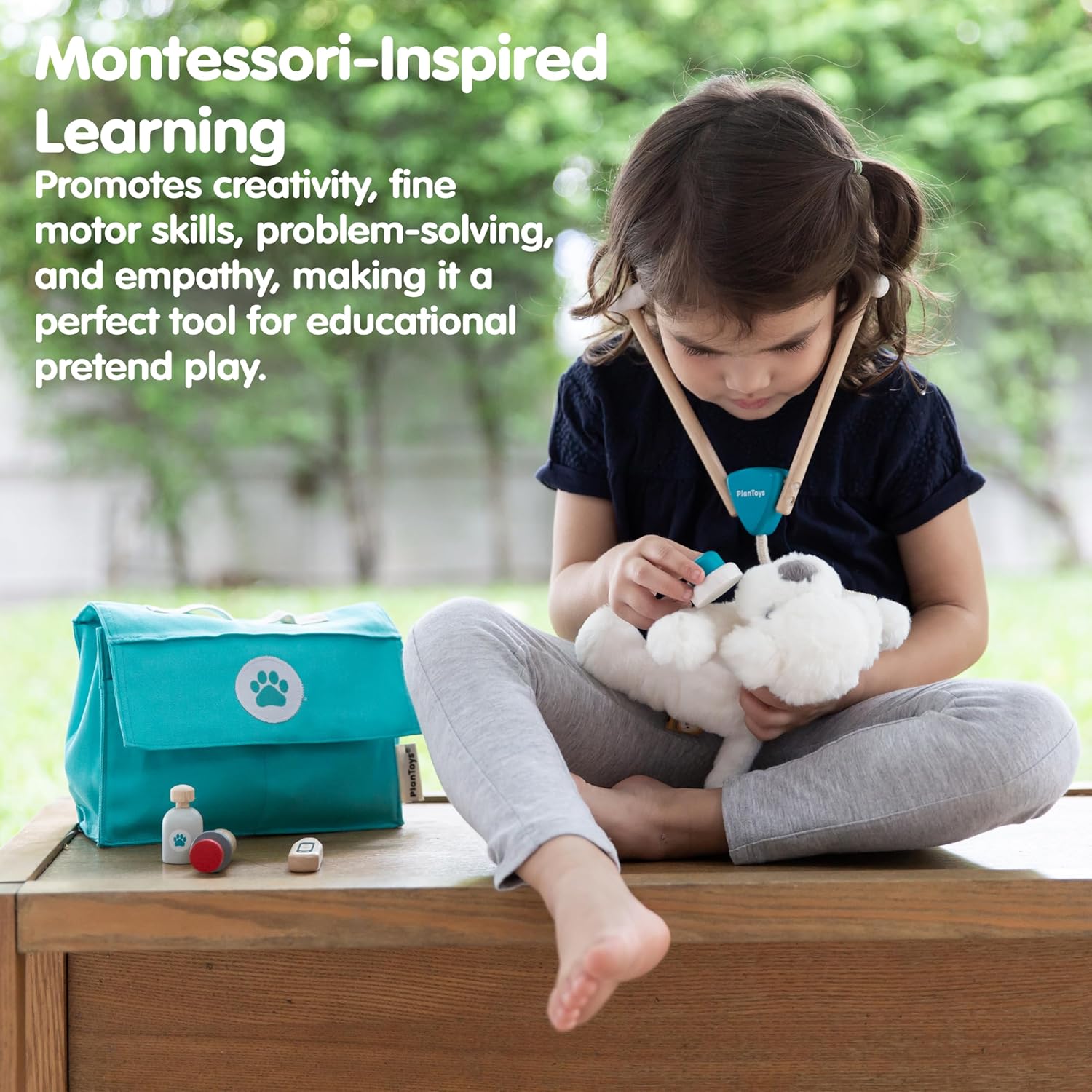 PlanToys 3490 Veterinary Set, Multiple Colour - immagine 6