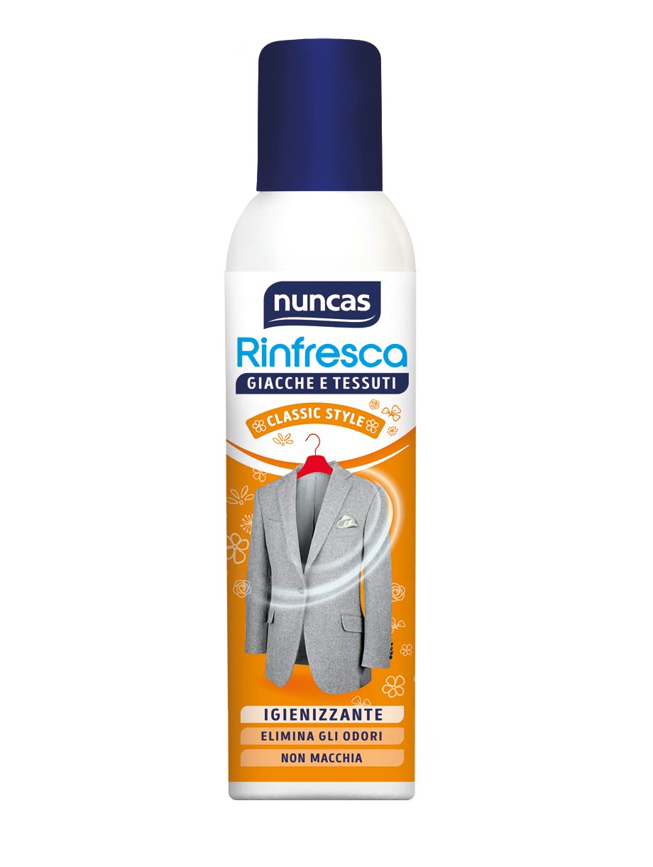 Nuncas Rinfresca Giacche e Tessuti Spray Antiodore 250ml