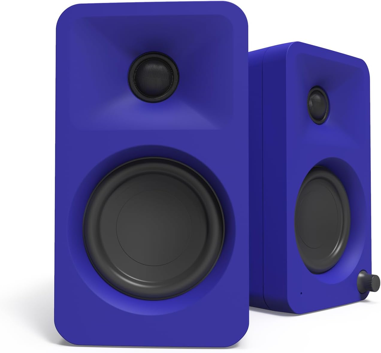 Kanto ORA 100W Powered Bi-amp Reference Desktop Computer Speakers w/Bluetooth 5.0 & USB-C | 100 Hz Crossover | Reference Quality Sound | Pair | Purple - immagine 1