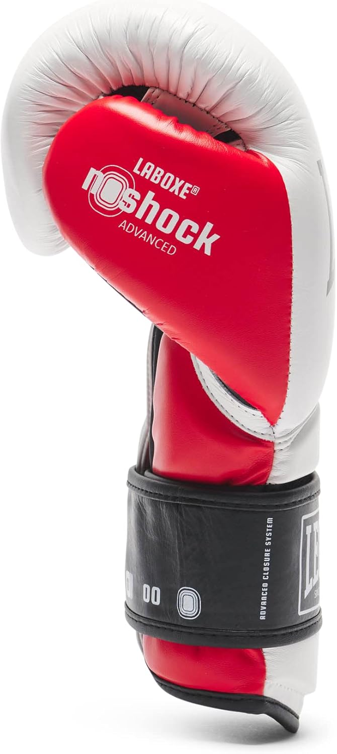 LEONE 1947, Guanti Boxe Il Tecnico N3 10 OZ, Bianco - immagine 3