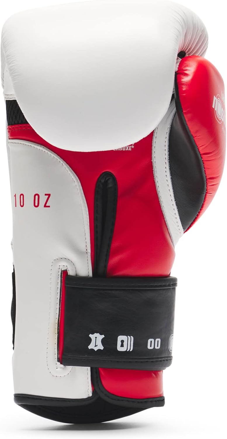 LEONE 1947, Guanti Boxe Il Tecnico N3 10 OZ, Bianco - immagine 4