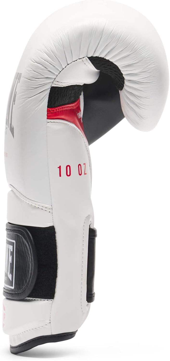 LEONE 1947, Guanti Boxe Il Tecnico N3 10 OZ, Bianco - immagine 5
