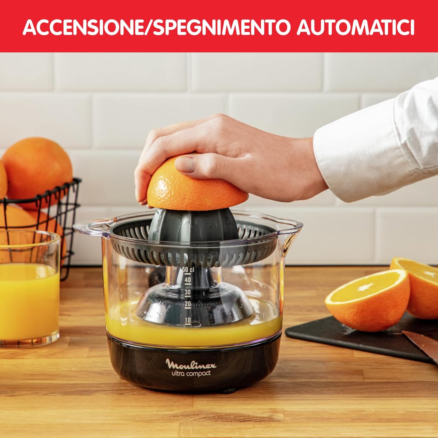 Moulinex PC1208 Ultra Compact Spremiagrumi Elettrico - immagine 2