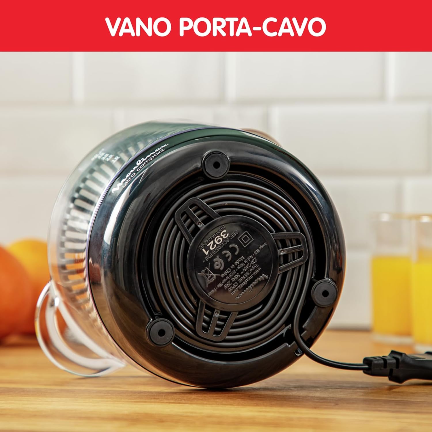 Moulinex PC1208 Ultra Compact Spremiagrumi Elettrico - immagine 5