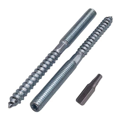 SKIR'CO (30 pezzi) Bulloni M8 x 100 mm, viti con tassello filettato a ...