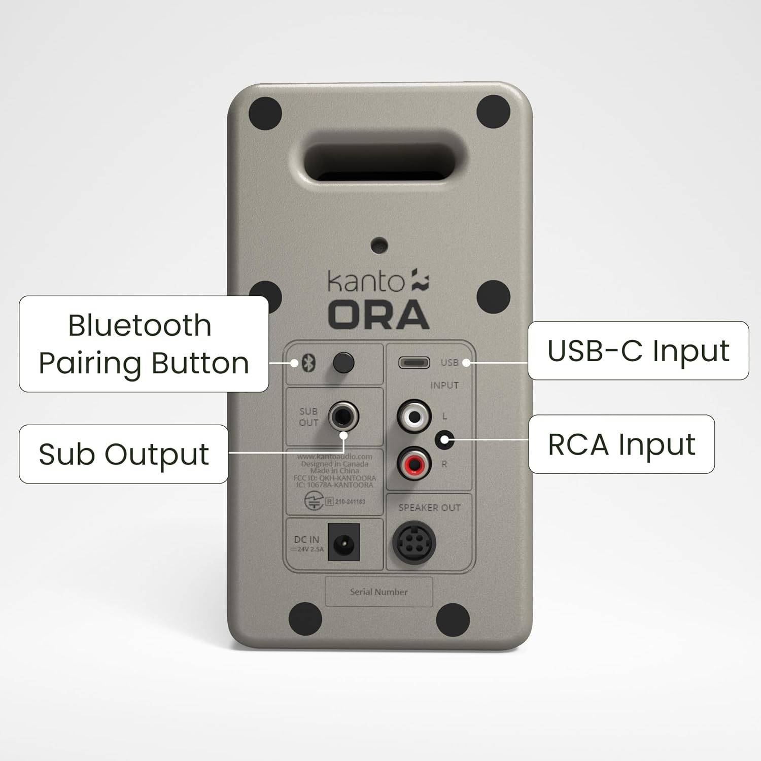 Kanto ORA 100W Powered Desktop Computer Speakers - immagine 3