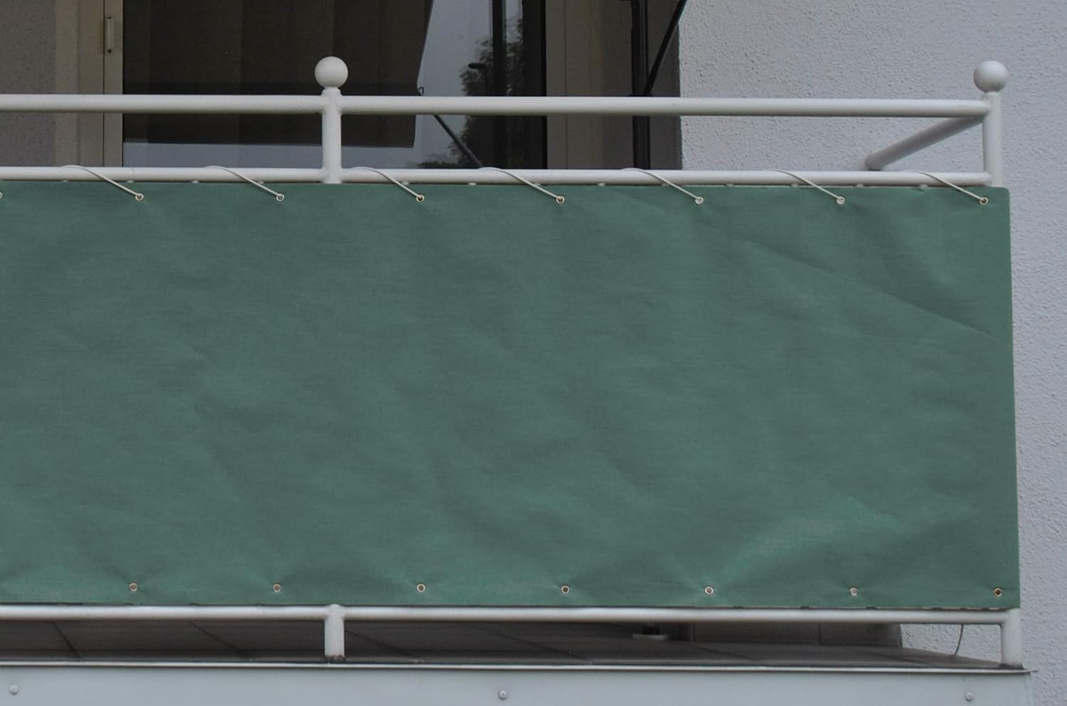 Angerer Style - Telo da Balcone, 75 cm di Altezza, 6 m, Colore: Verde