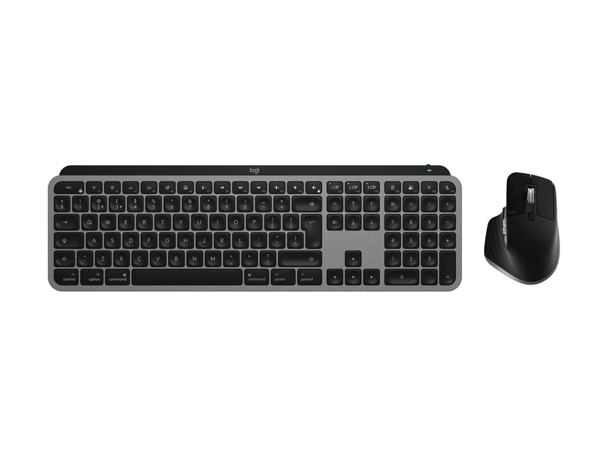 Logitech MX Keys S Combo for Mac - Tastiera e Mouse Wireless