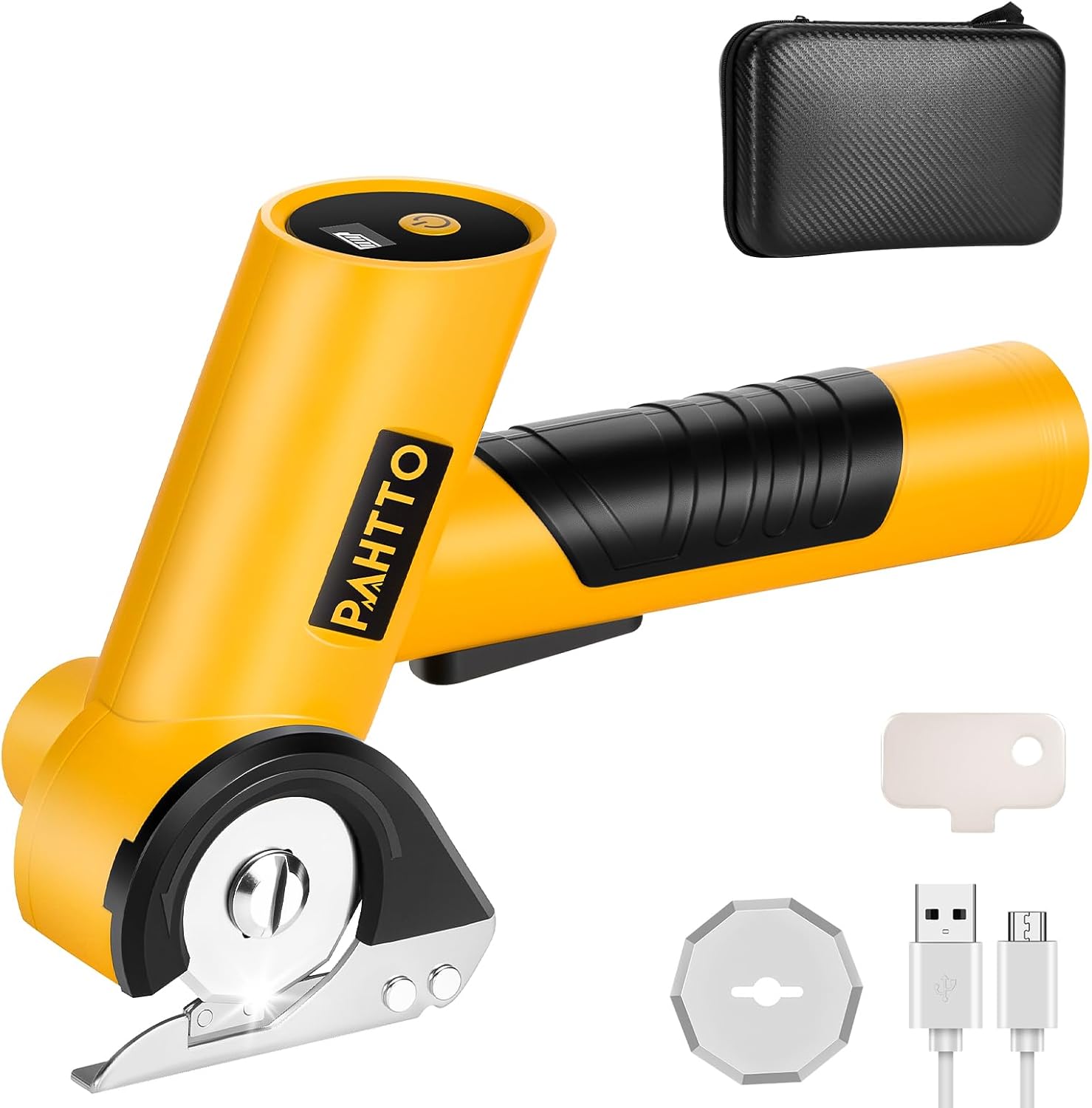 PAHTTO Forbici Elettriche Portatili a Batteria 4V