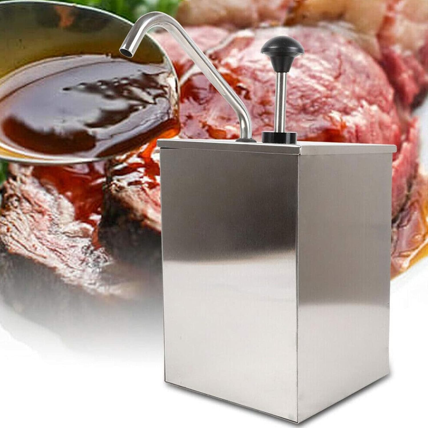 Distributore a Pompa per Sciroppo/Condimento 4L - immagine 5