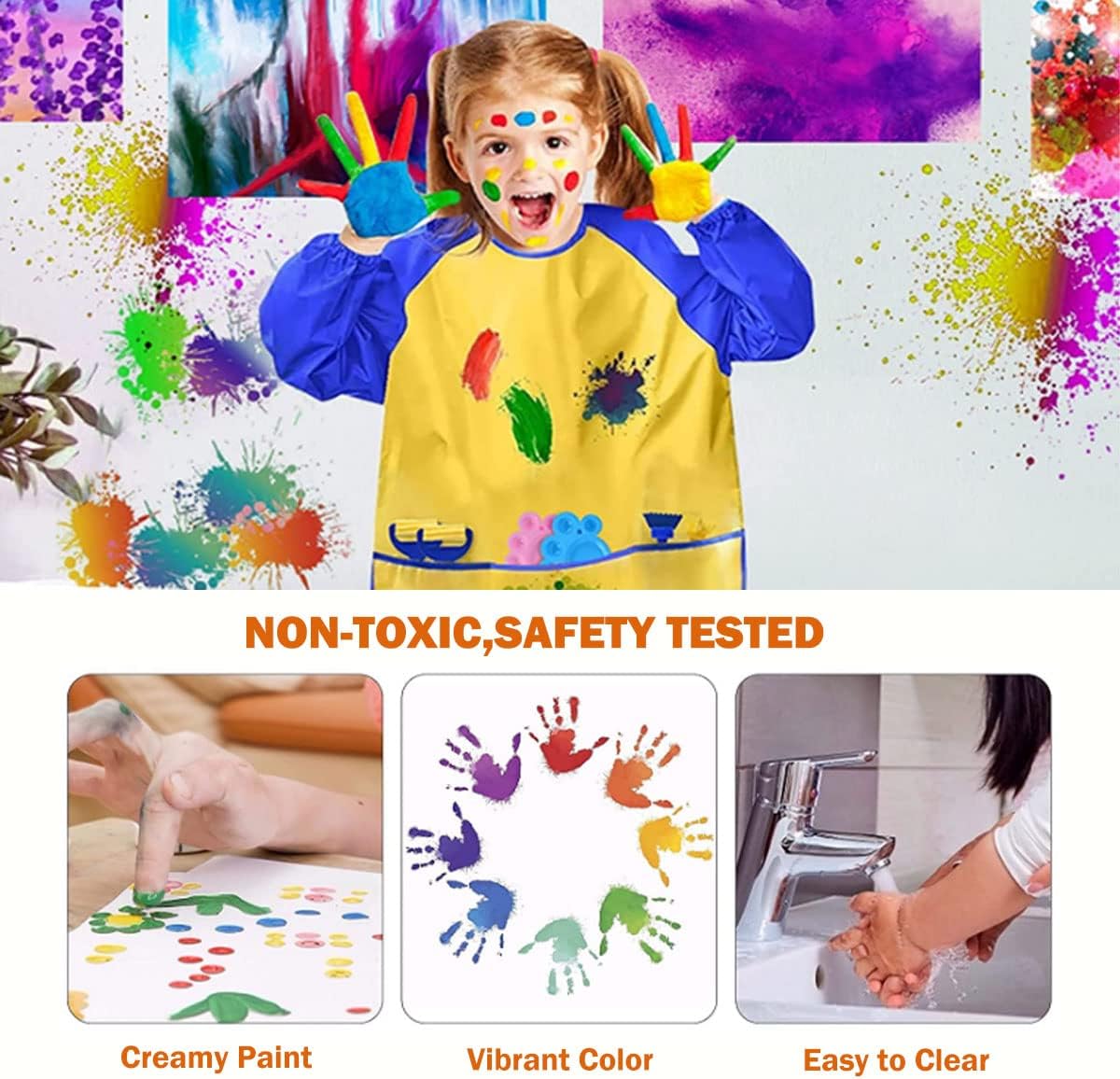 Set da Pittura per Bambini 27 Pezzi - immagine 3