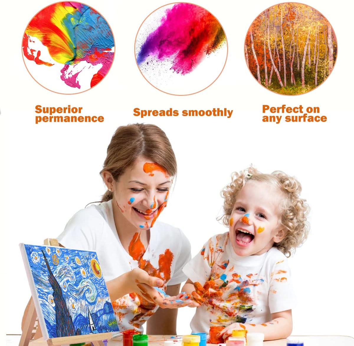 Set da Pittura per Bambini 27 Pezzi - immagine 6