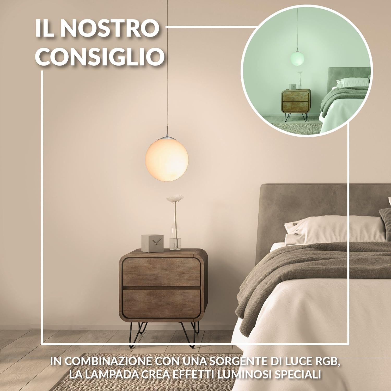 Eglo Lampada a Sospensione Rondo Ø 20 cm - immagine 4