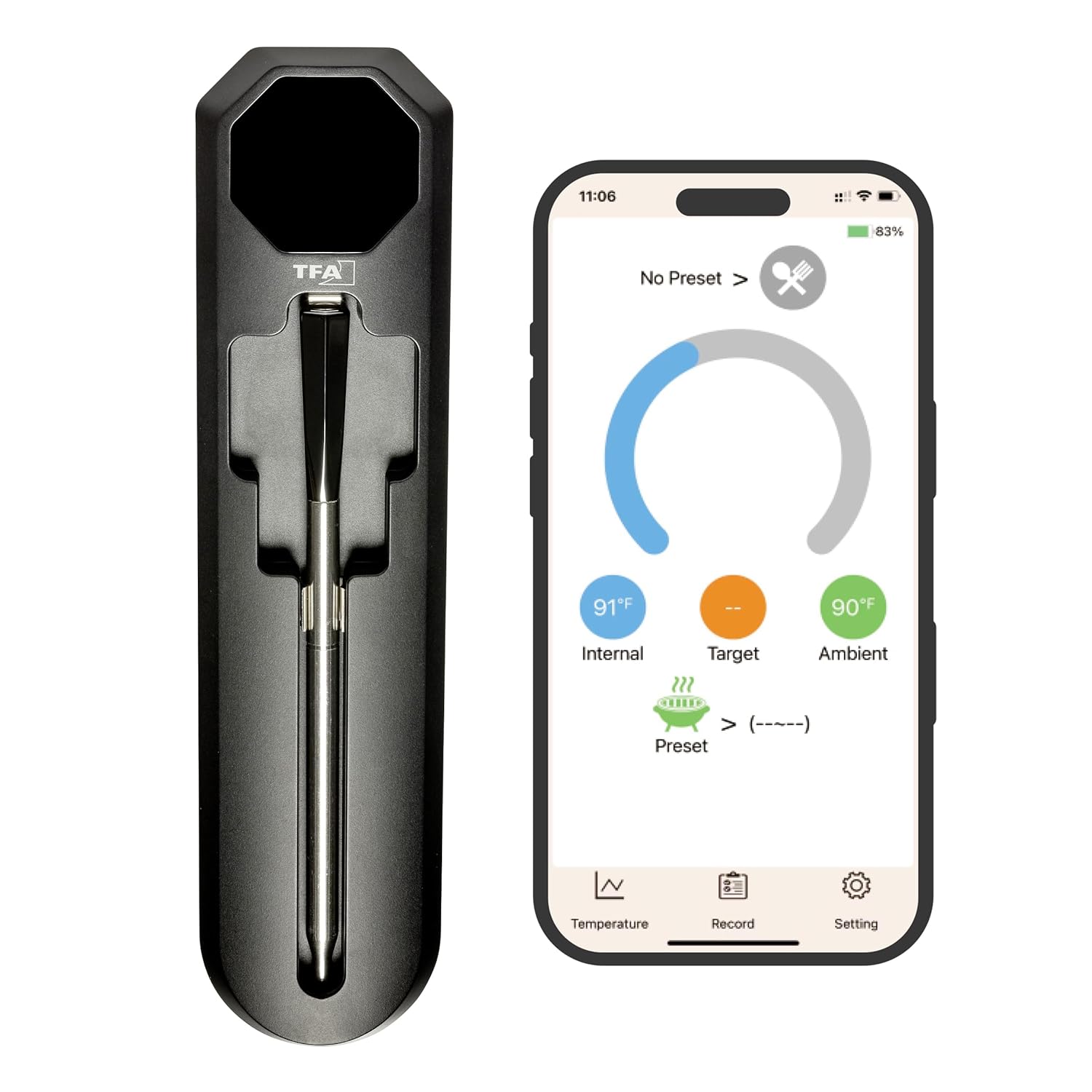 Tfa Dostmann SMART BBQ 2 - Termometro Carne Wireless 100m - immagine 1