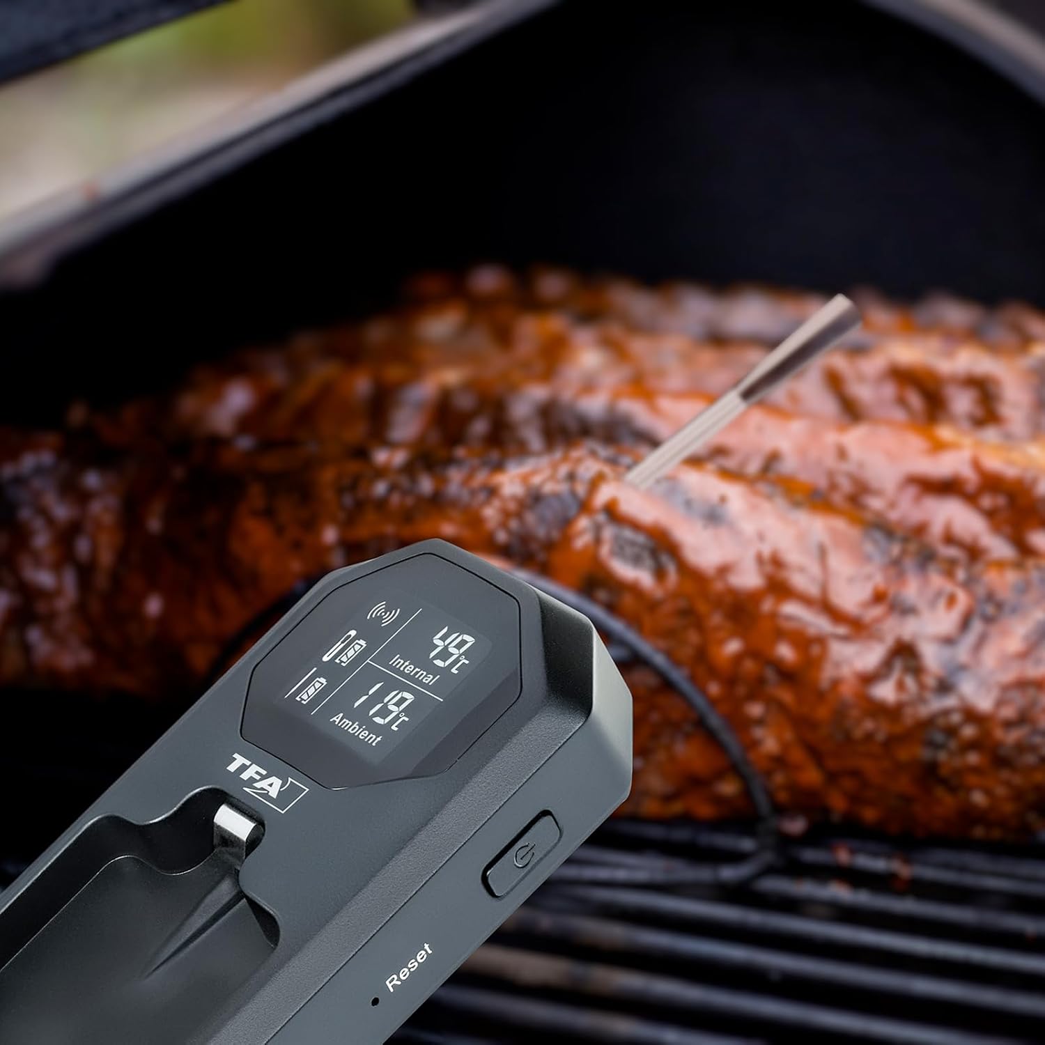 Tfa Dostmann SMART BBQ 2 - Termometro Carne Wireless 100m - immagine 2