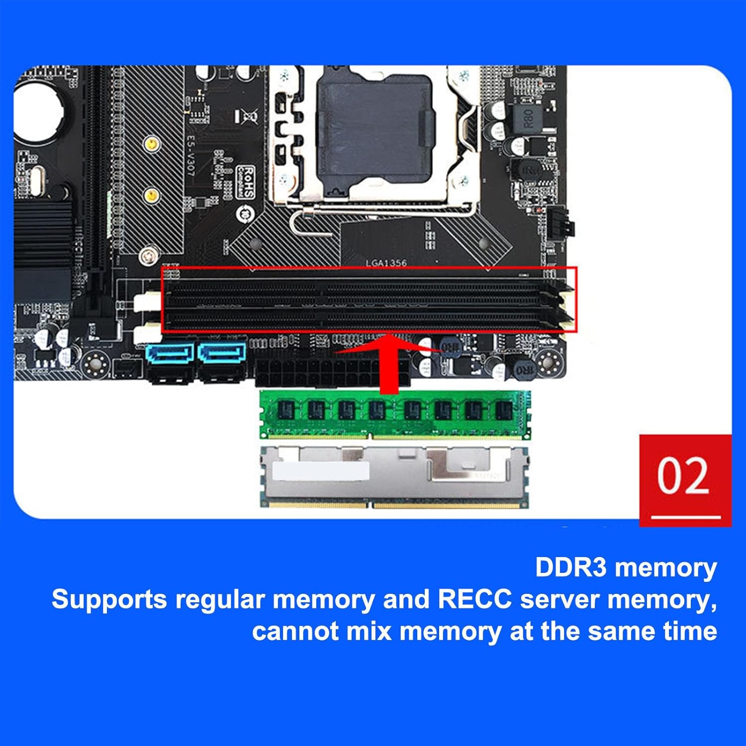 Set Scheda Madre X79 DDR3 8G E5 2420 CPU - immagine 6