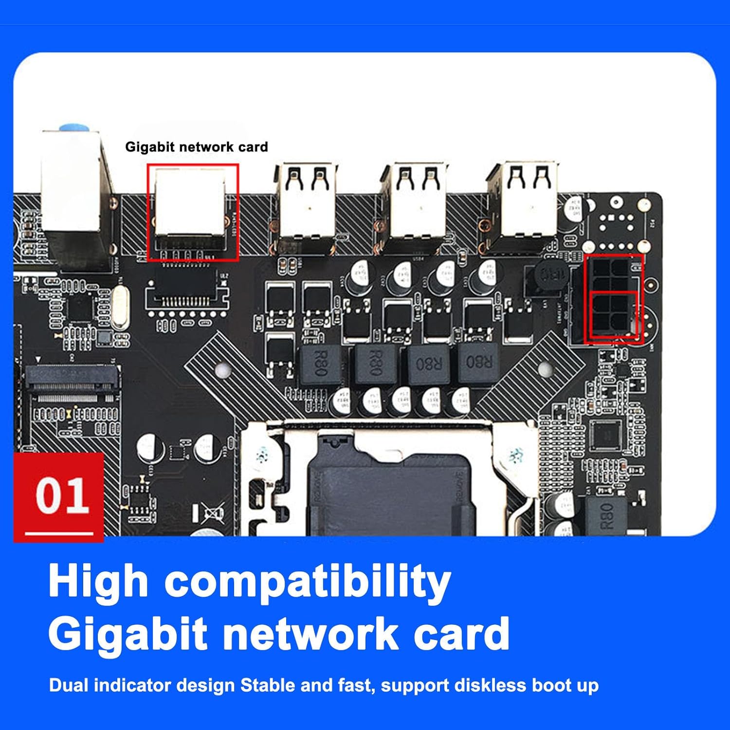 Set Scheda Madre X79 DDR3 8G E5 2420 CPU - immagine 8