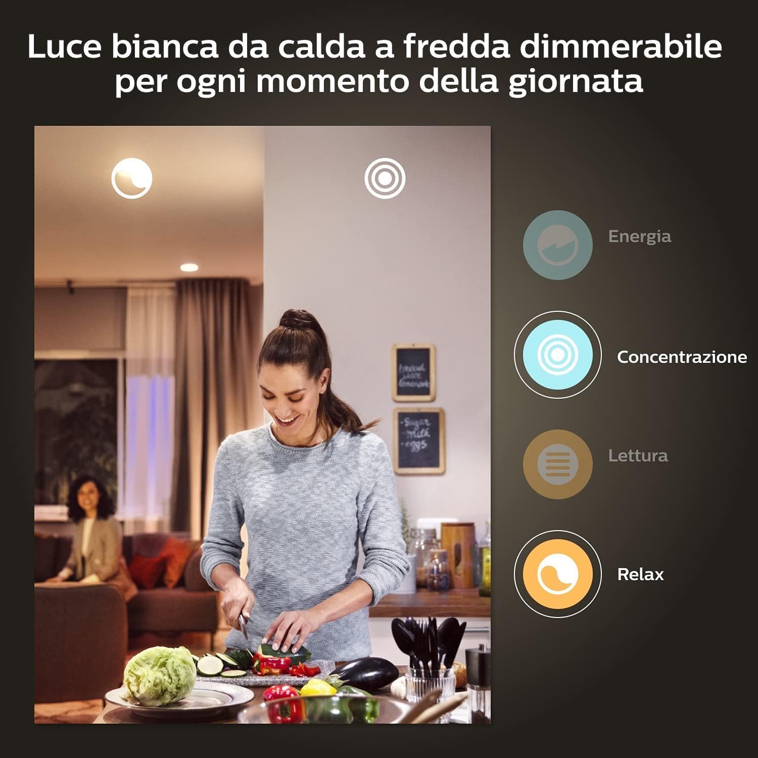 Philips Hue White Ambiance - Lampadina LED Smart E27 - immagine 4