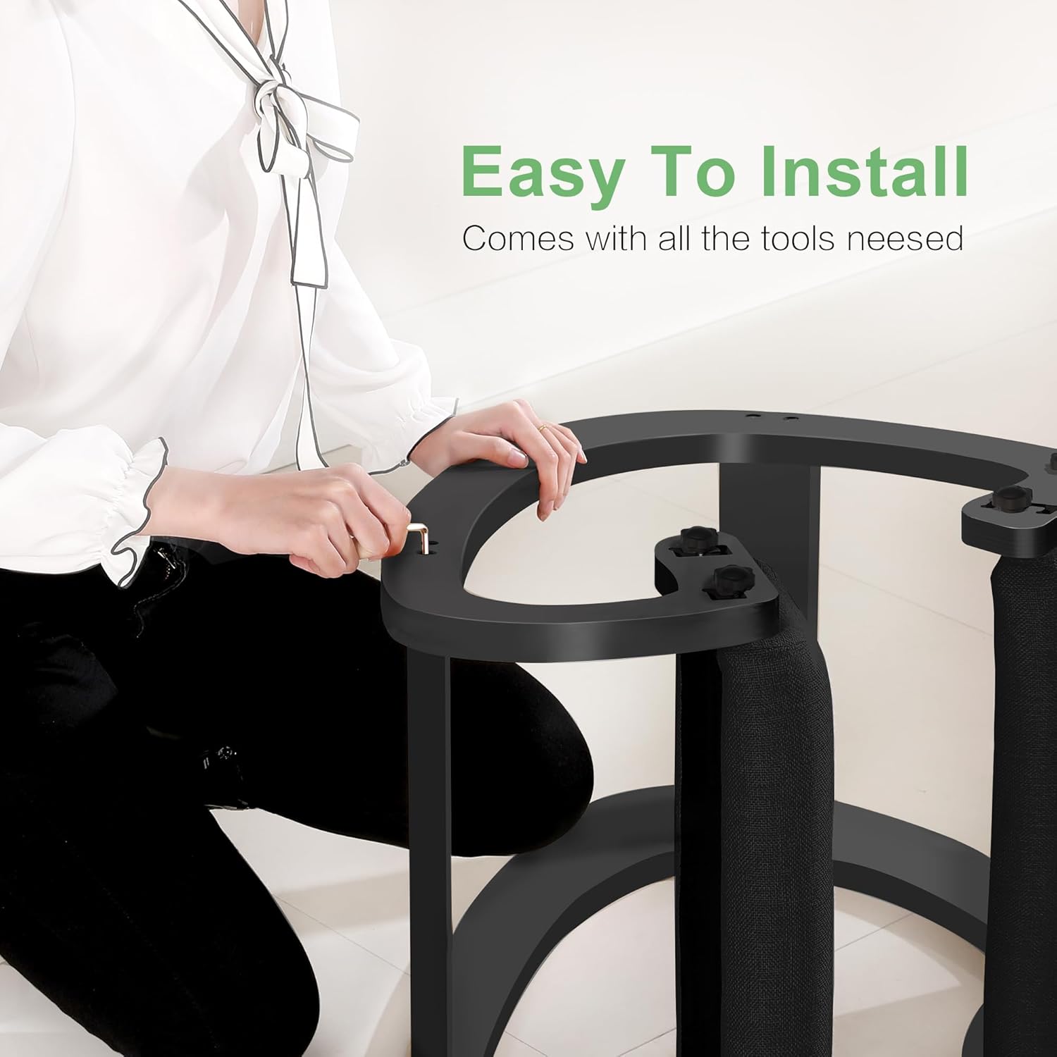 Predawn Sedia Ergonomica Posturale per Inginocchiarsi, Nero - immagine 7