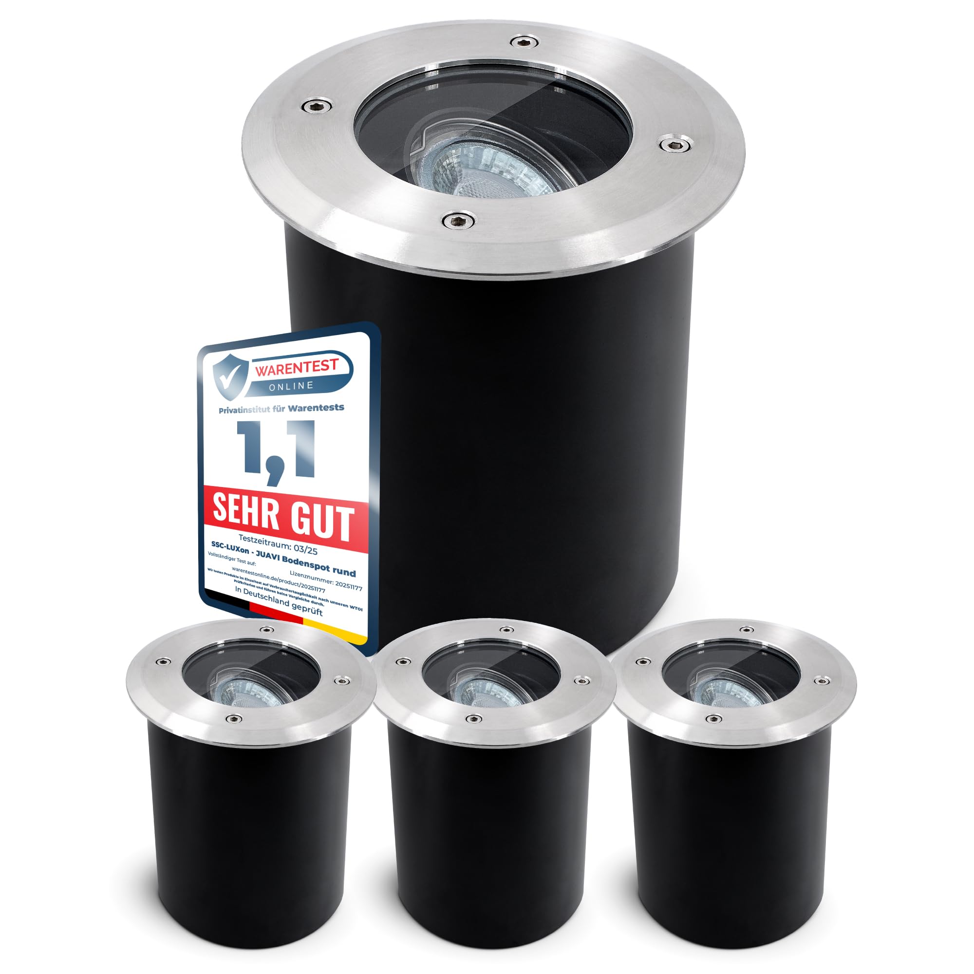 Ssc-luxon JUAVI - Faretto Incasso Esterno Rotondo IP67