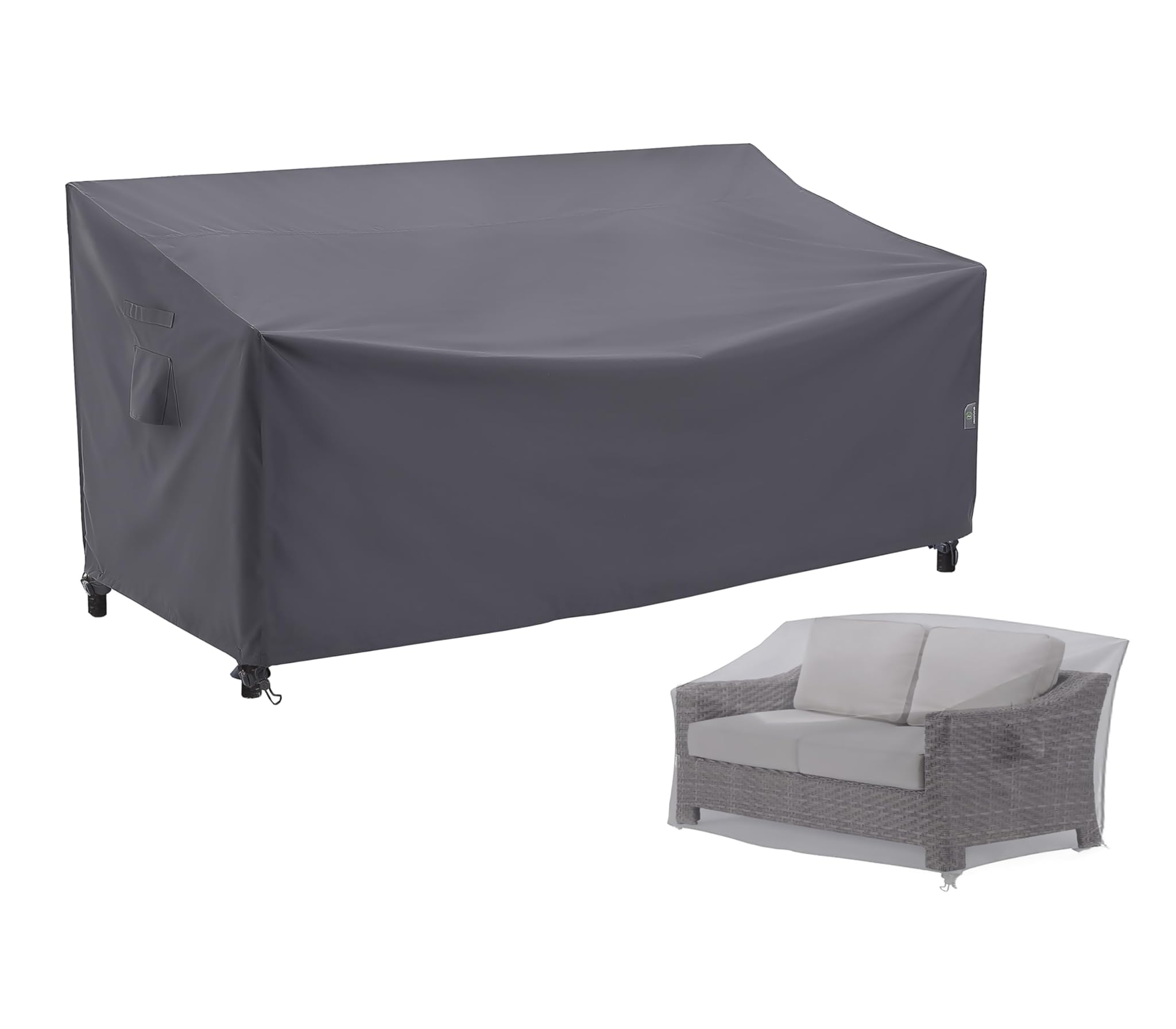 F&J Outdoors Custodia Protettiva per Loveseats 158x99x61/89 cm