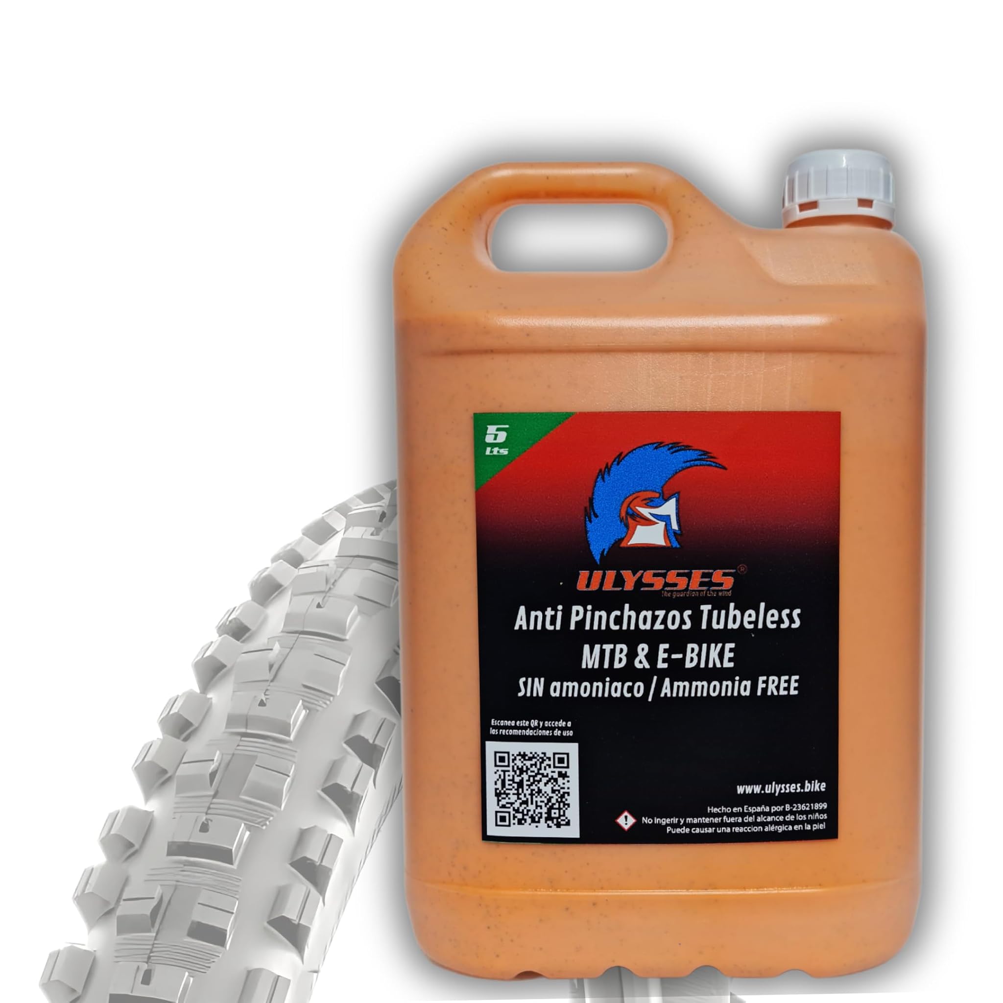 Ulysses Bike - Lattice Liquido Sigillante Antiforatura 5 litri