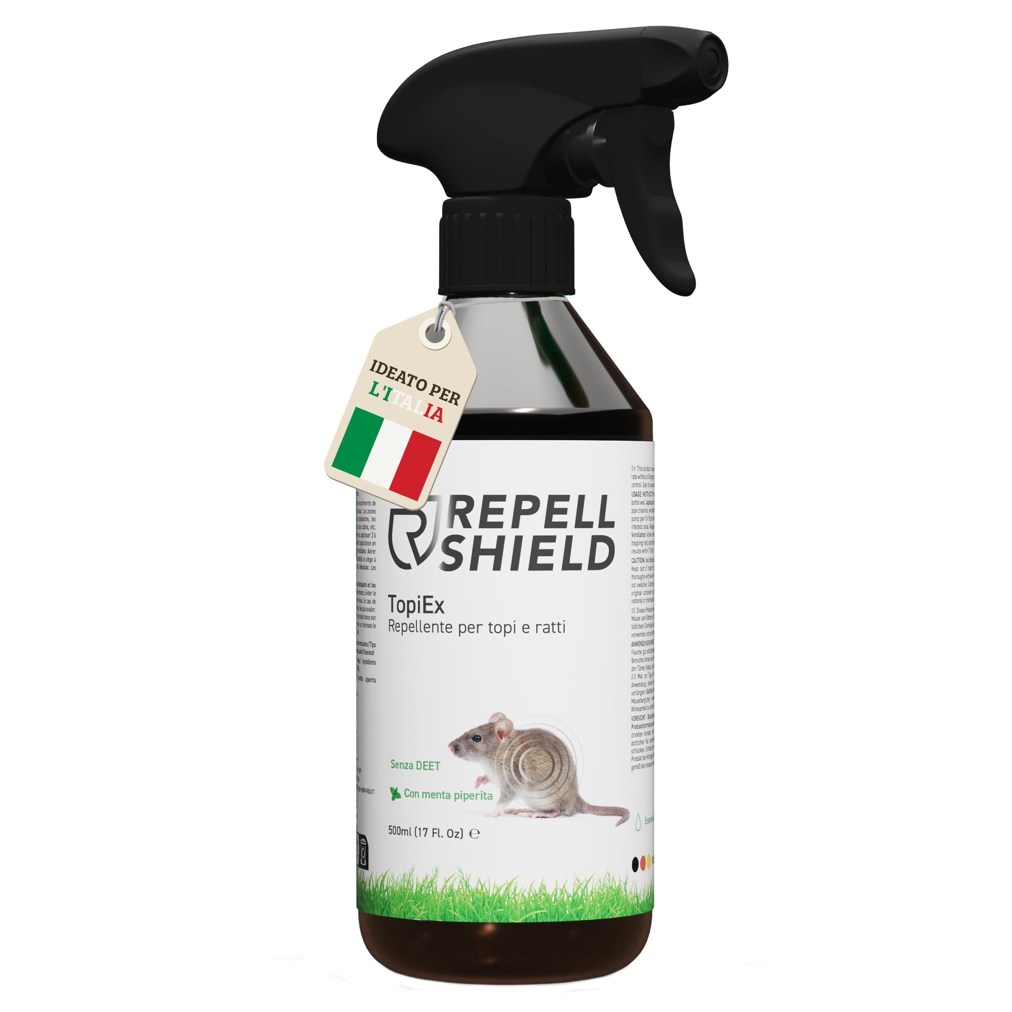 Repellshield Spray Repellente Topi Naturale 500ml