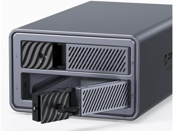 ORICO Alloggiamento RAID 2 Bay in Alluminio