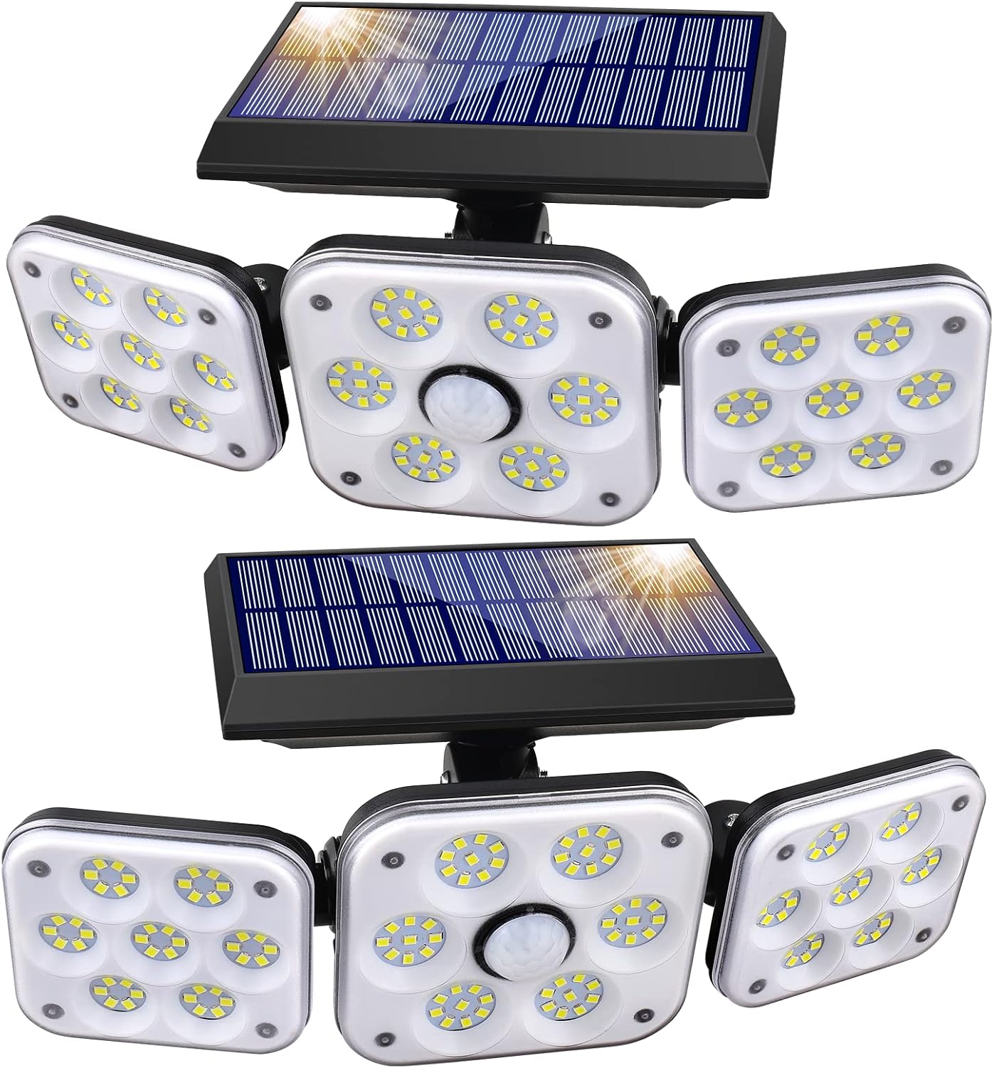 SMY Set 2 Lampade Solari Esterno 138 LED IP65 - immagine 1