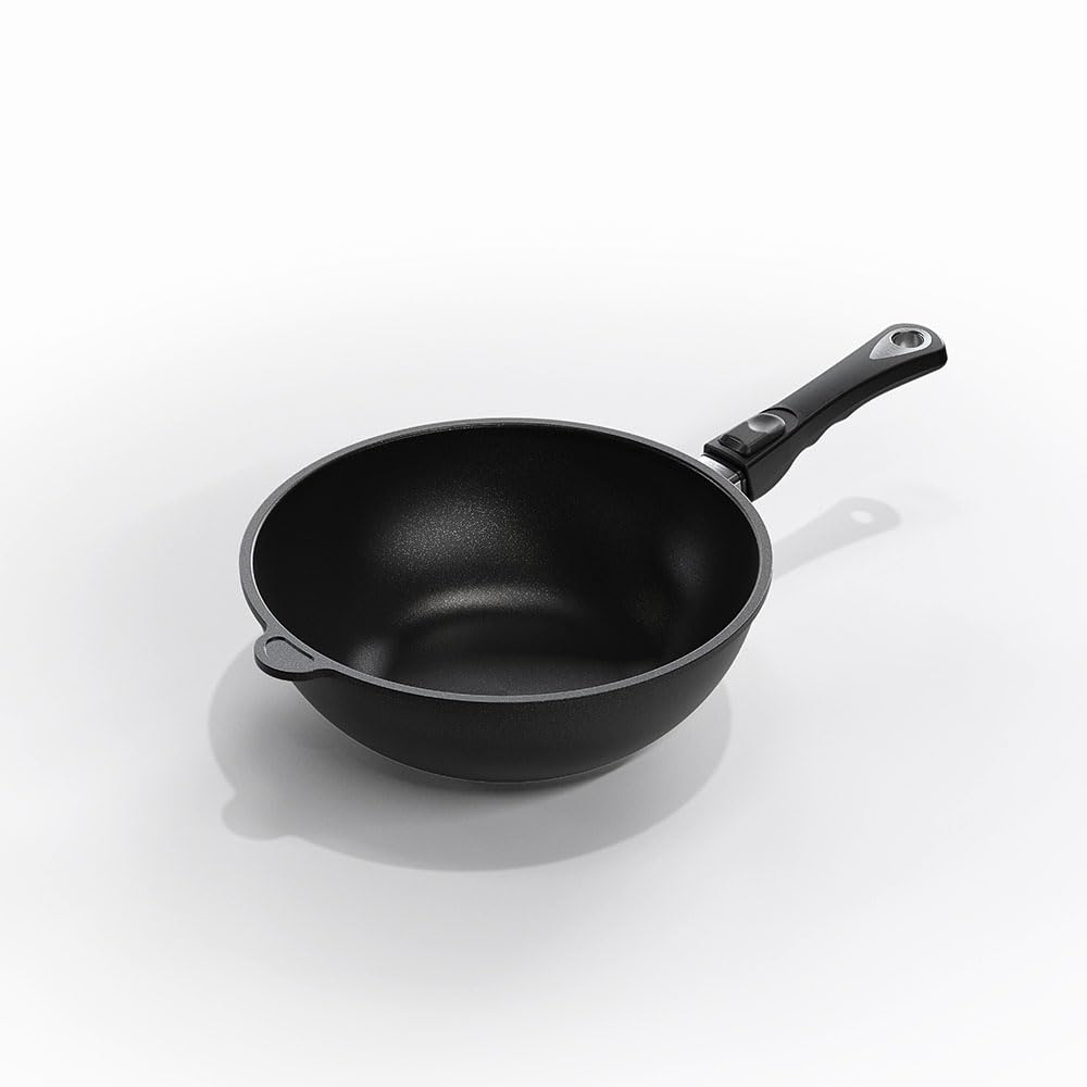 Amt Gastroguss Wok Ø 28 cm Antiaderente