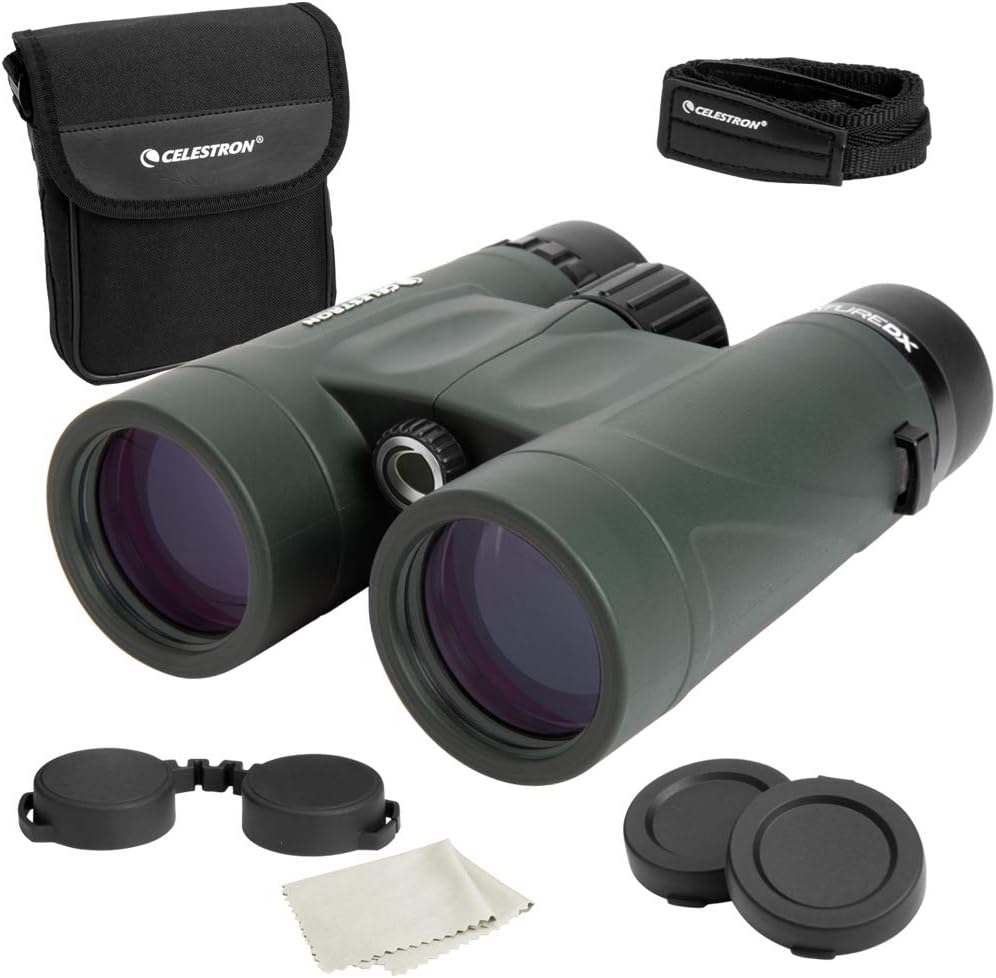 Celestron 71332 - Binocolo Nature DX 8x42mm (Verde) - immagine 1
