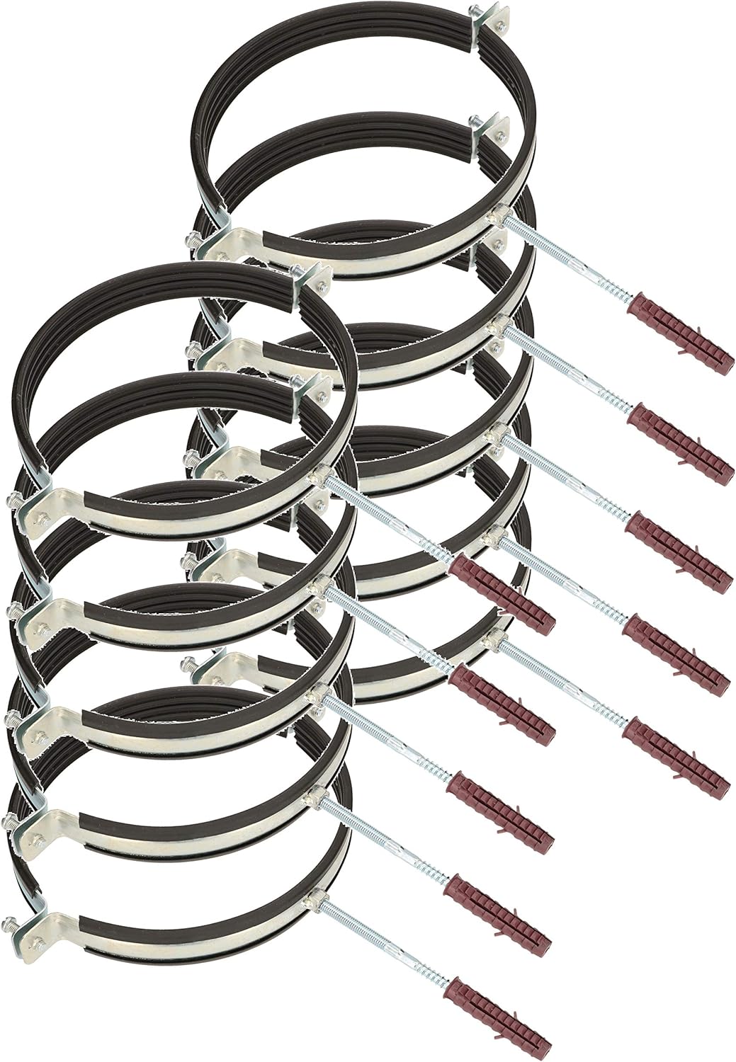 Kotarbau Set 10 Fascette Stringitubo 20cm con Gomma