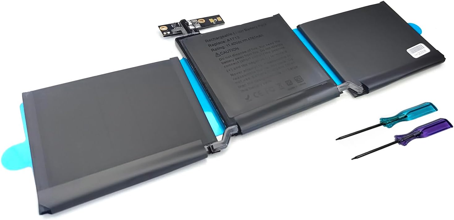 Batteria A1713 A1708 per MacBook Pro 13" (2016-2017) - immagine 1