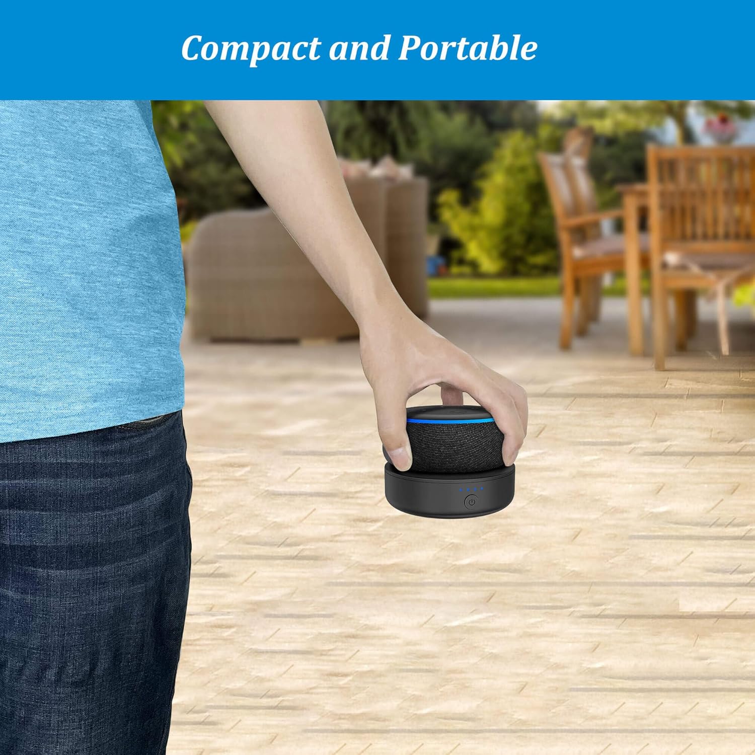 Plusacc Batteria Portatile 10000 mAh per ᴅот 3ª Gen - immagine 3