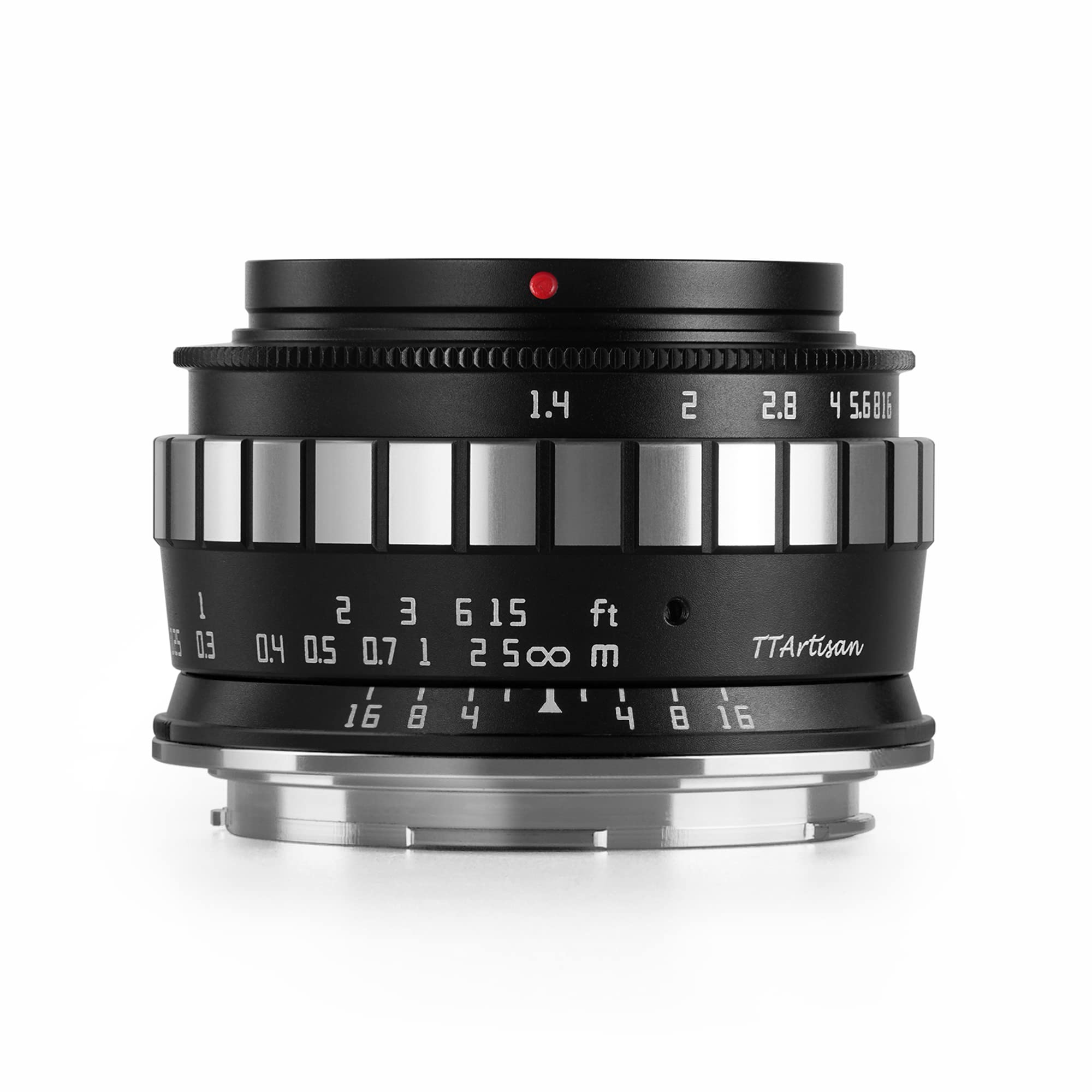TT Artisan 23mm F/1.4 APS-C Obiettivo Grandangolare Silver
