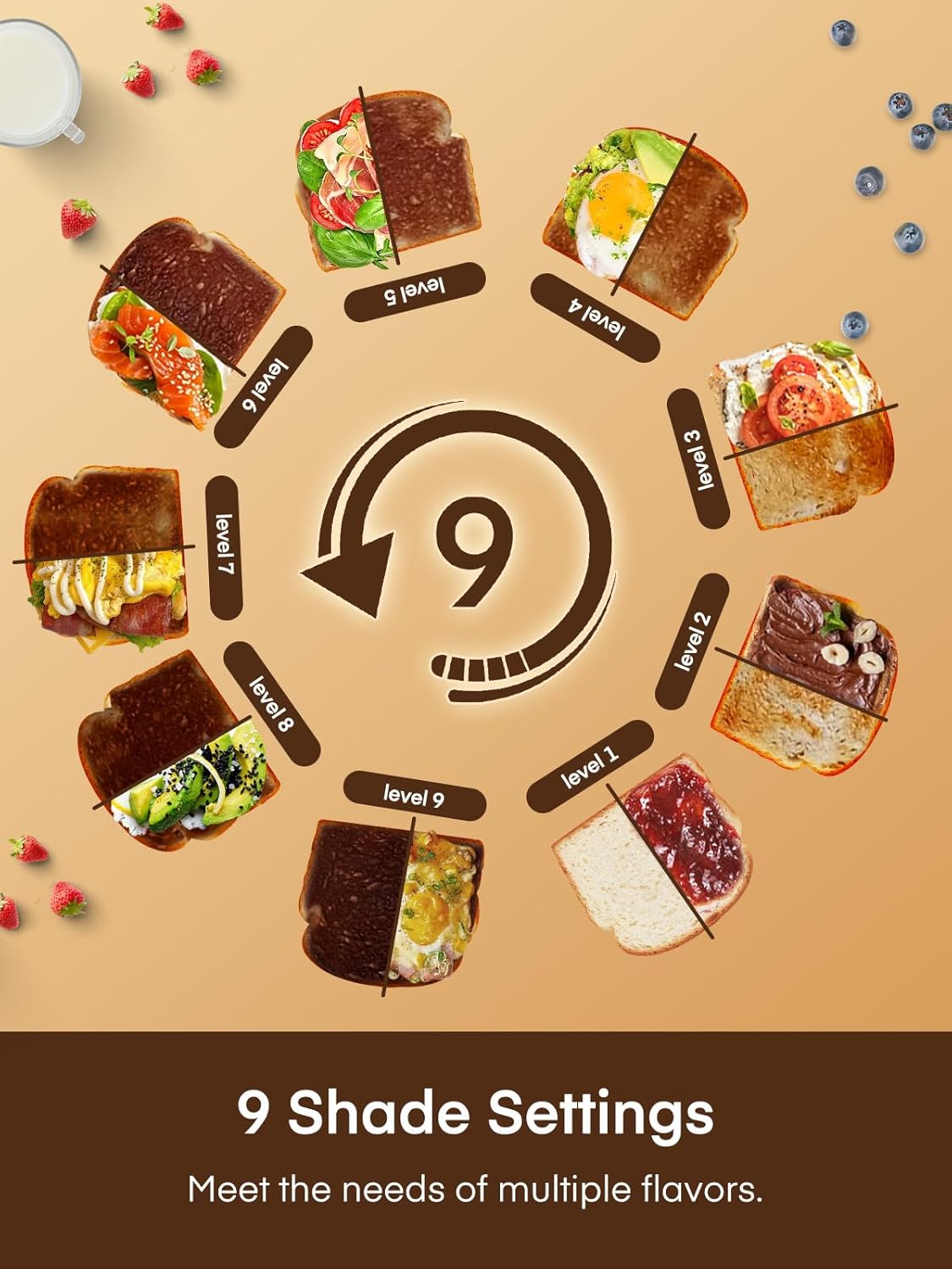 Tostapane 4 Fette con Controllo Touch Screen - immagine 3