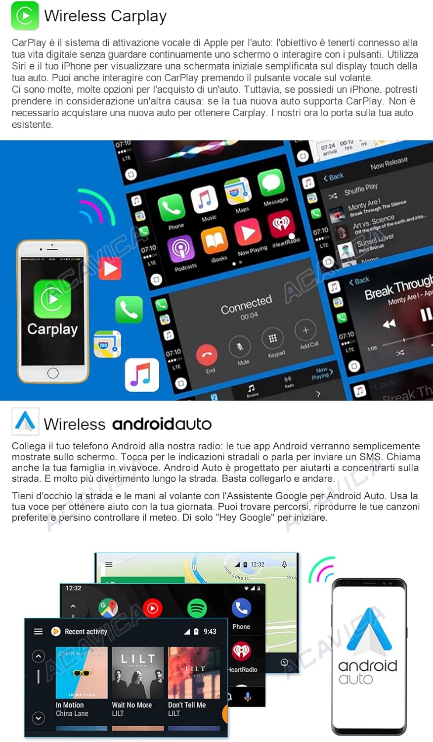 Autoradio Android 9 pollici per SEAT IBIZA MK5/Arona 2017-2021 - immagine 4