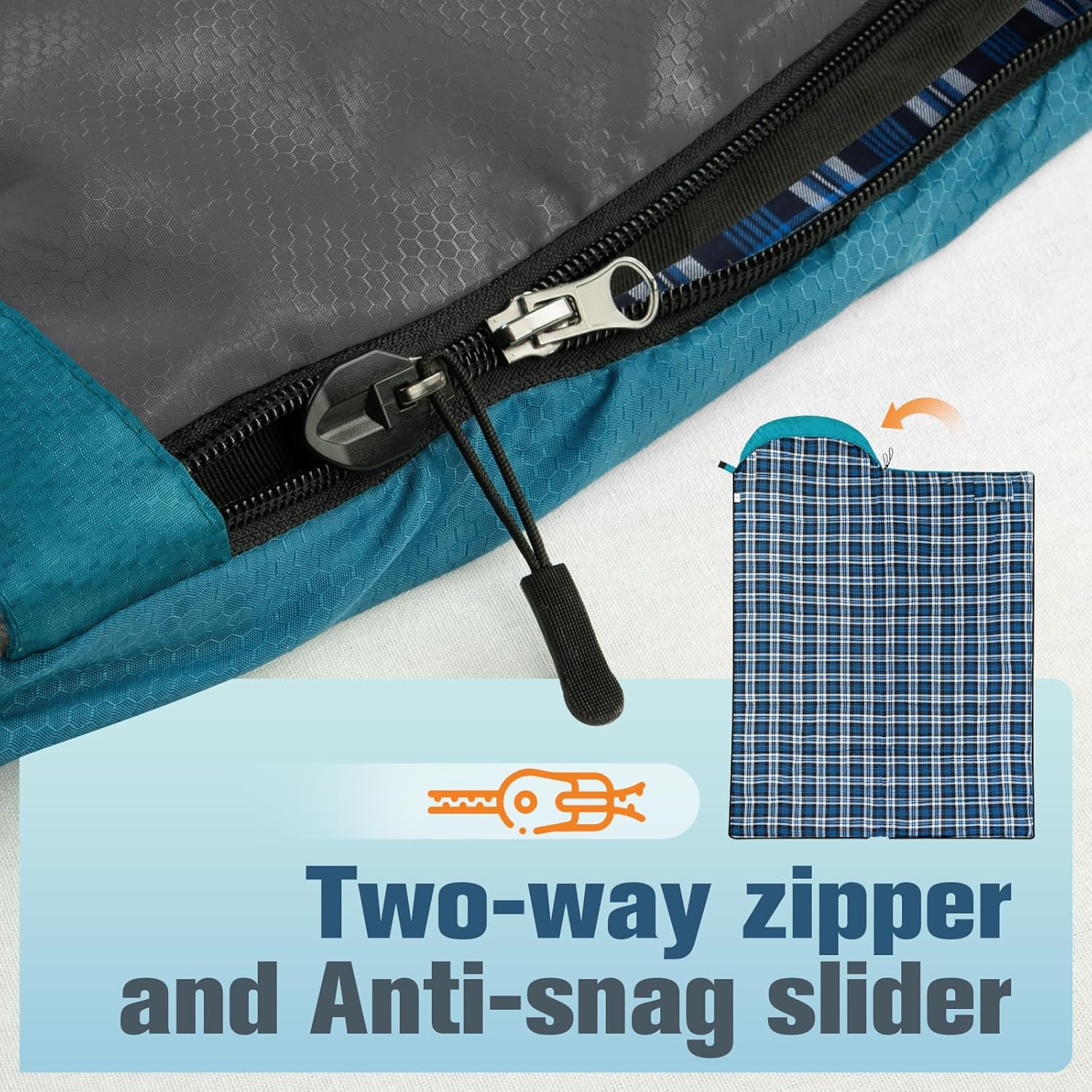 Forceatt Sacco a Pelo Invernale 0°C-15°C - immagine 5