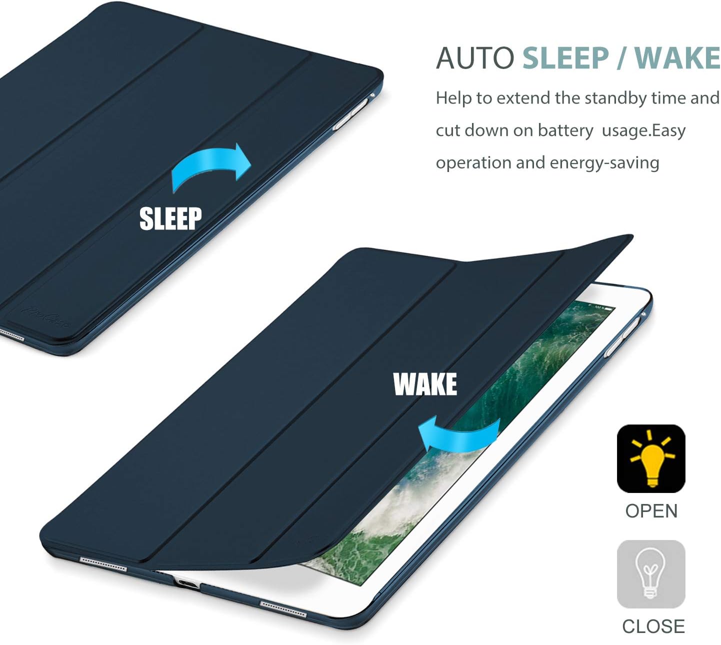 Procase Cover per iPad Pro 12.9 1a/2a Gen (2017/2015) - immagine 6