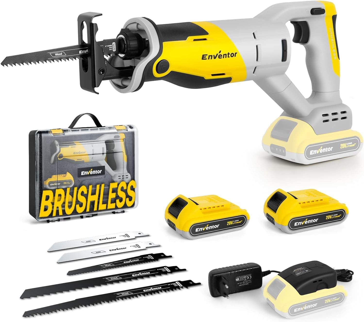 Enventor Sega a Gattuccio Brushless 20V