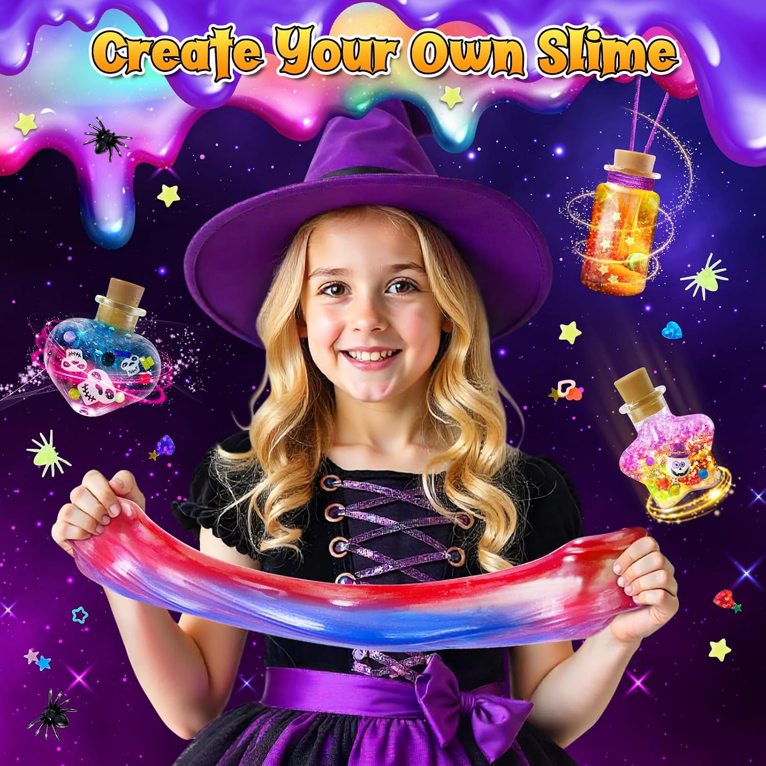 Galaxy Wizard Slime Making Kit per Bambini | YOPINSAND | Velz