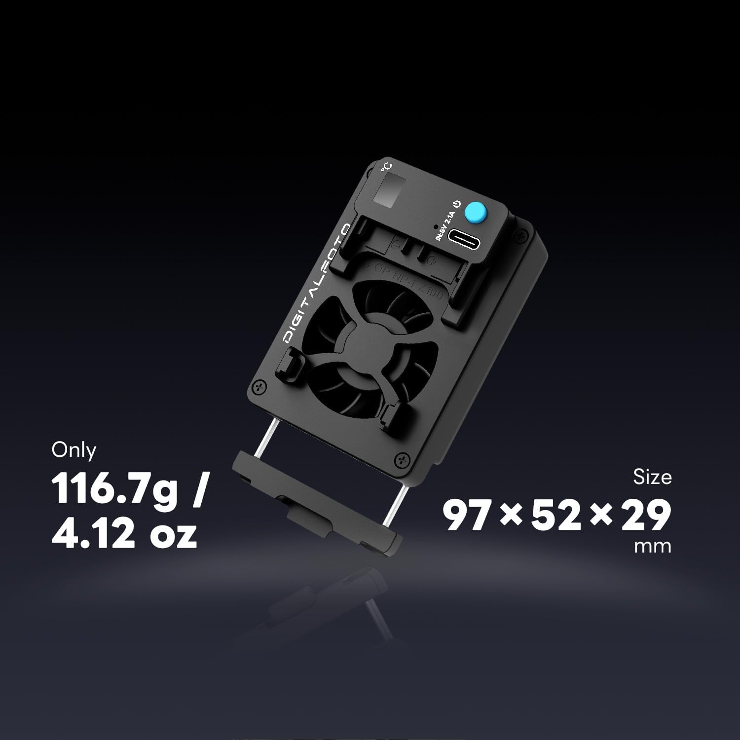 ICEMAN-E6 - Ventola di Raffreddamento per Fotocamera - immagine 7